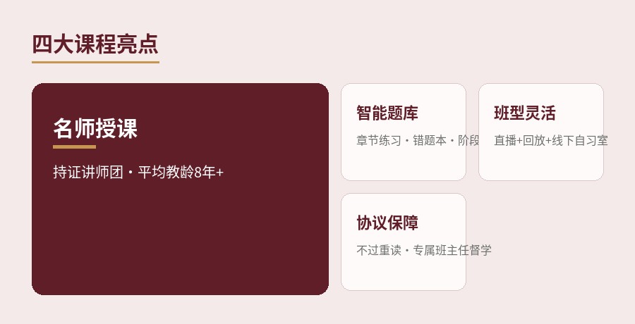 郑州高顿税务师全程班课程亮点