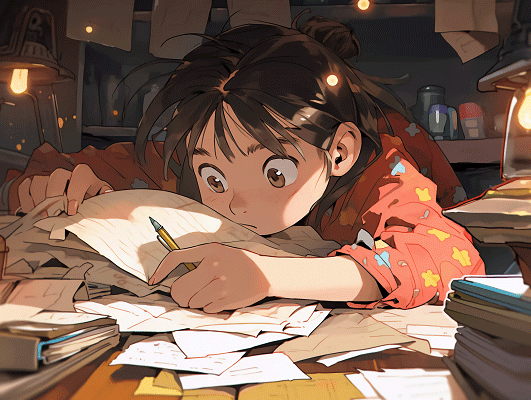 留学机构文案助理”